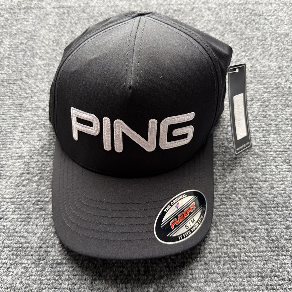 Ping Performance Cap Golf Hat Black BRAND NEW w/TAGS!!